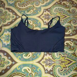 Women's Navy Blue Sports Bra